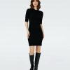 Diane von Furstenberg Short Dresses | Pam Knit Jacquard Dress