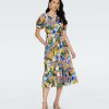 Diane von Furstenberg Midi Dresses | Lindy Cotton Dress