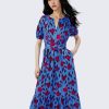 Diane von Furstenberg Midi Dresses | Lindy Cotton Dress