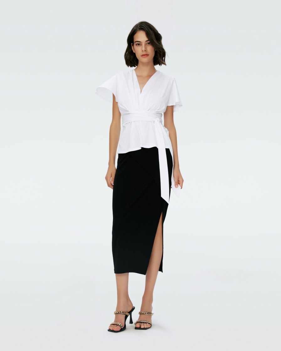 Diane von Furstenberg Black Dresses | Archer Skirt In Black