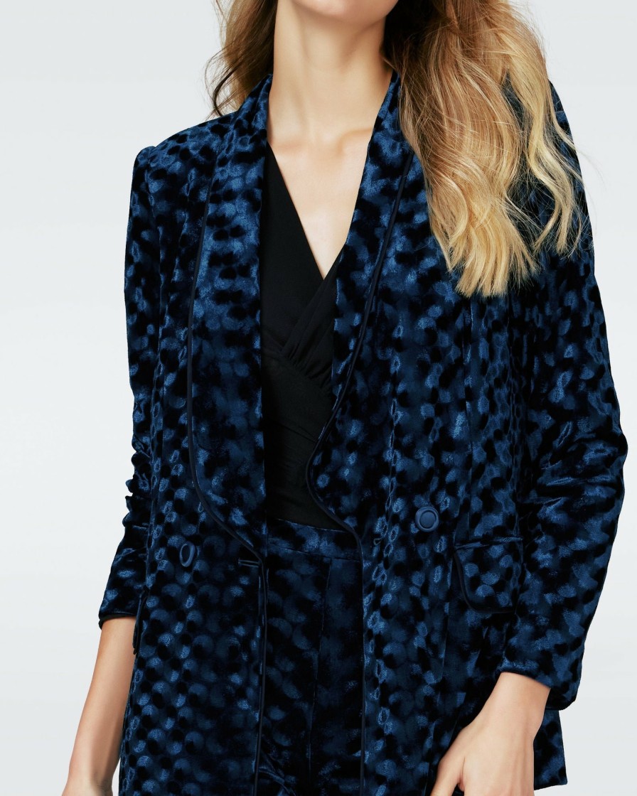 Diane von Furstenberg All Separates | Chiana Velvet Jacket