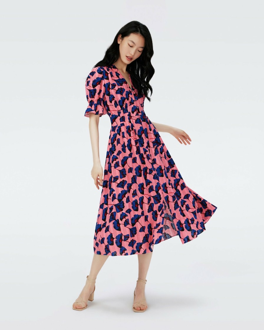 Diane von Furstenberg Midi Dresses | Erica Cotton Midi Dress