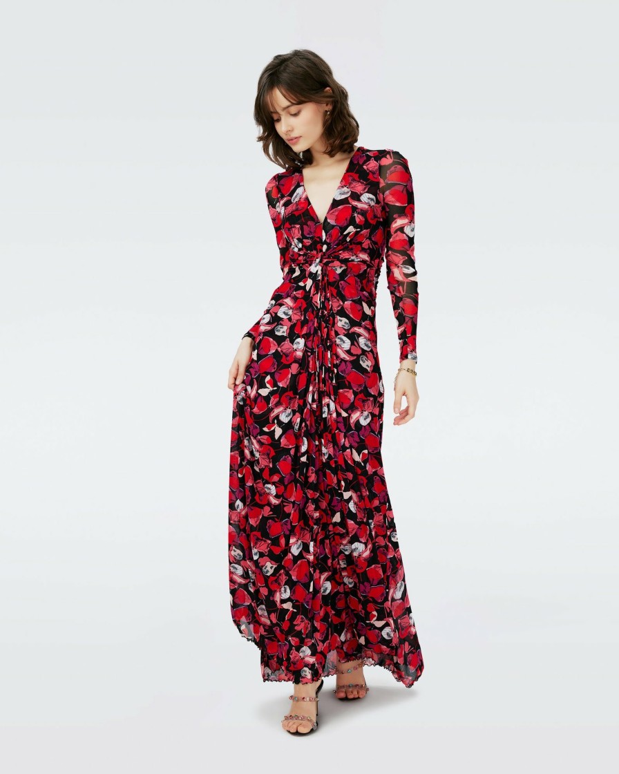 Diane von Furstenberg Maxi Dresses | Adara Mesh Dress