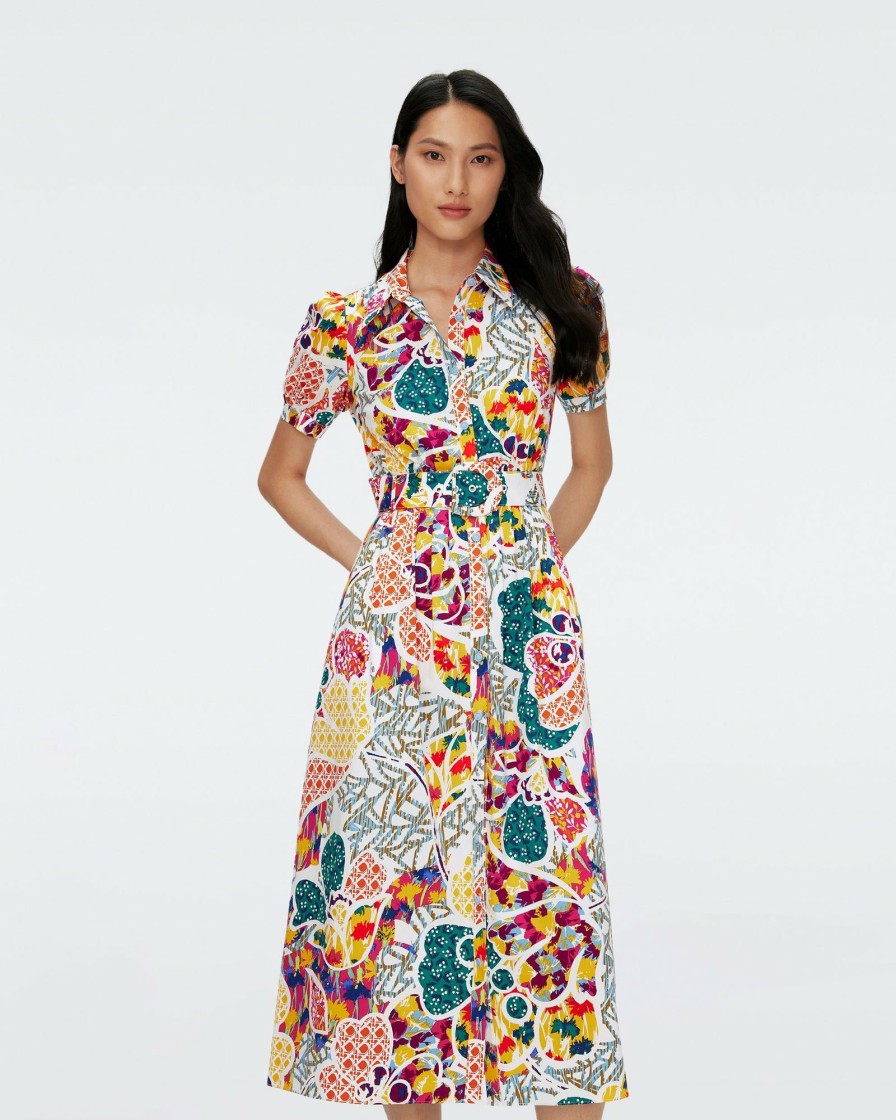 Diane von Furstenberg Midi Dresses | Paddy Cotton Dress