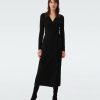 Diane von Furstenberg Midi Dresses | Astrid Wool-Cashmere Wrap Dress