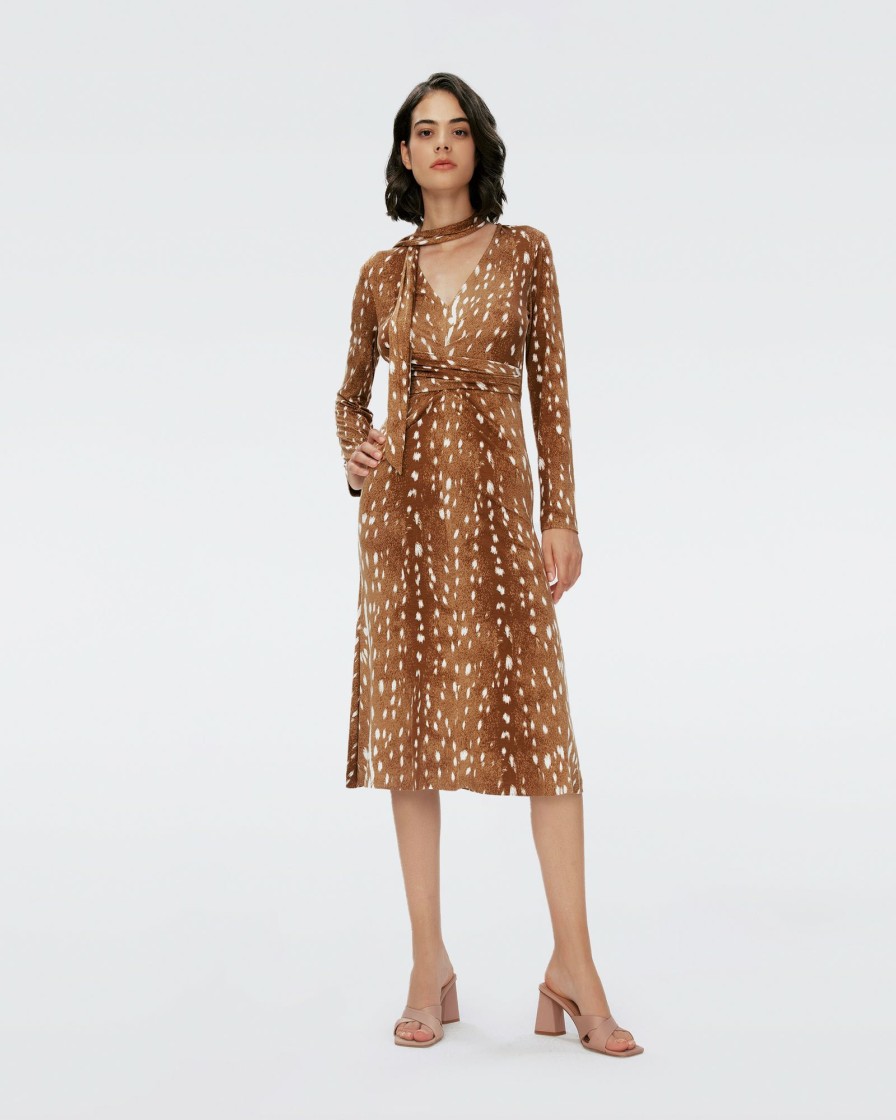 Diane von Furstenberg Knee Length Dresses | Marsha Dress