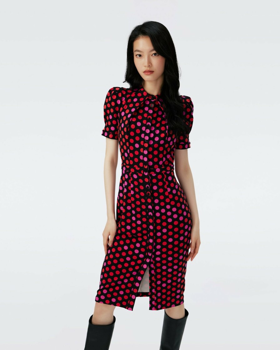 Diane von Furstenberg Knee Length Dresses | Yoko Dress