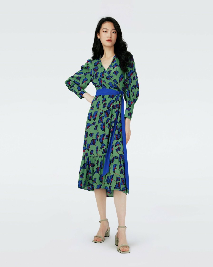 Diane von Furstenberg Midi Dresses | Blade Wrap Dress