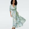 Diane von Furstenberg Maxi Dresses | Eloise Faux Wrap Maxi Dress