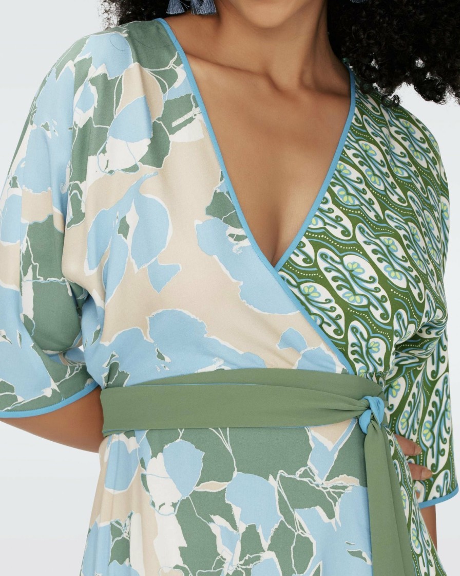 Diane von Furstenberg Maxi Dresses | Eloise Faux Wrap Maxi Dress