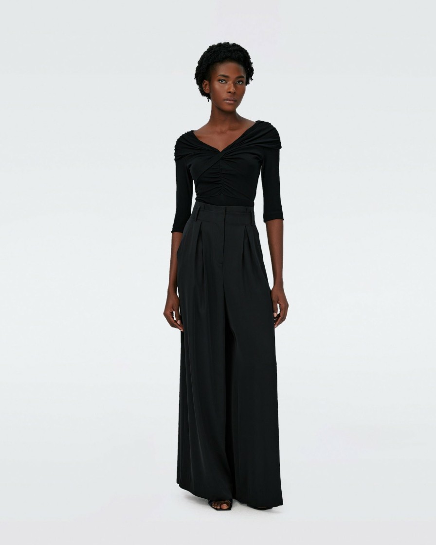 Diane von Furstenberg Black Dresses | Bellini Pants