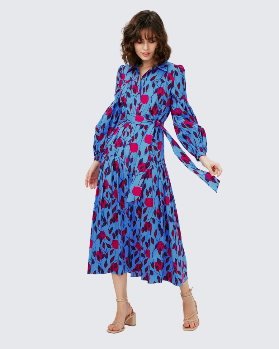 Diane von Furstenberg Midi Dresses | Lux Cotton Dress