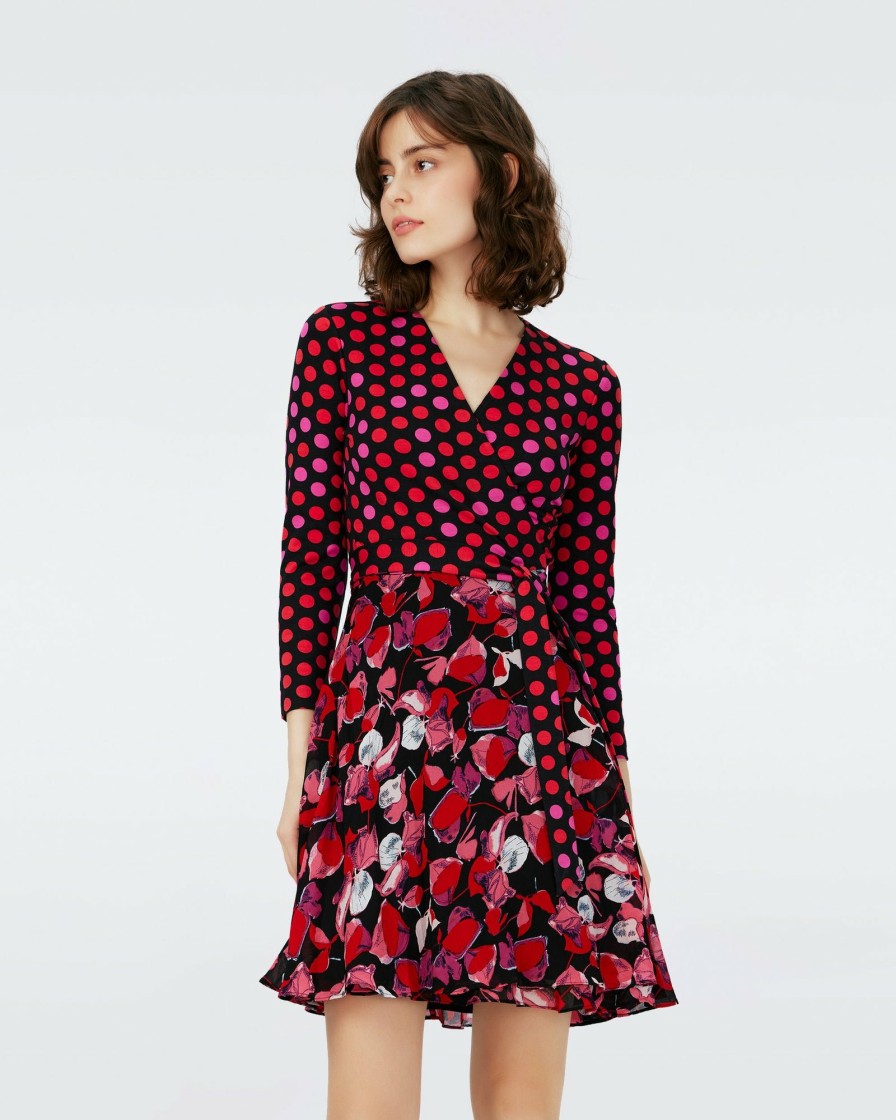 Diane von Furstenberg Short Dresses | Irina Wrap Dress