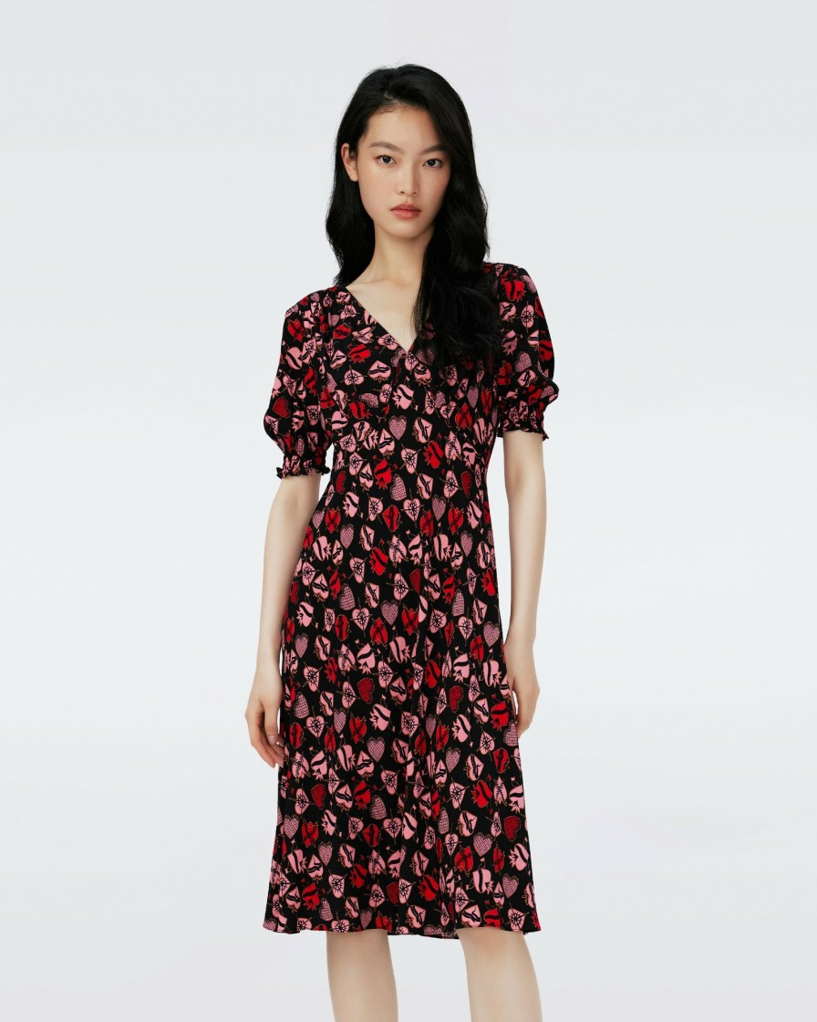 Diane von Furstenberg Knee Length Dresses | Jemma Dress