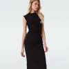 Diane von Furstenberg Knee Length Dresses | Darrius Sleeveless Jersey Dress