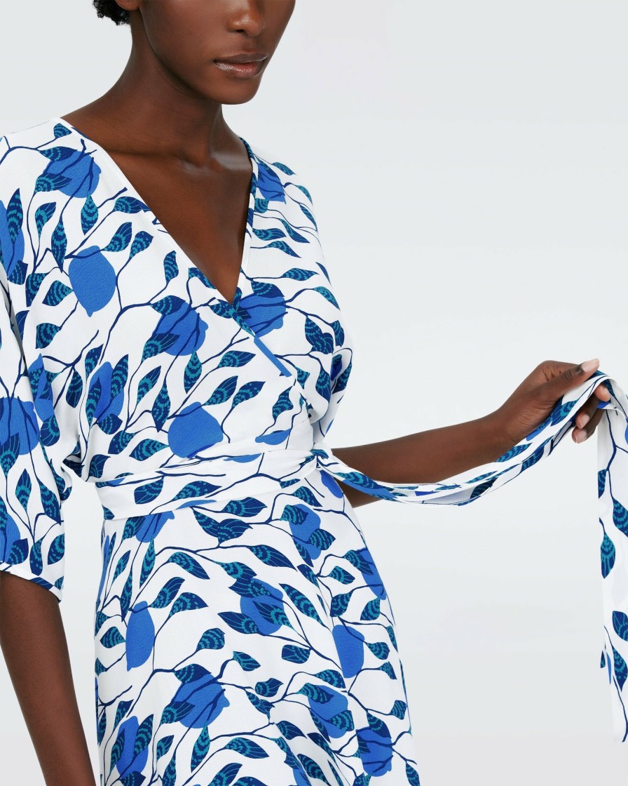 Diane von Furstenberg Midi Dresses | Eloise Faux Wrap Midi Dress