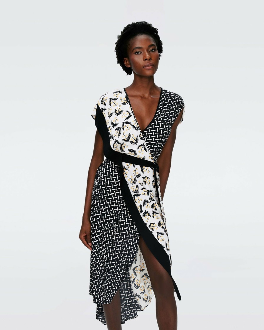 Diane von Furstenberg Knee Length Dresses | Ellen Wrap Dress