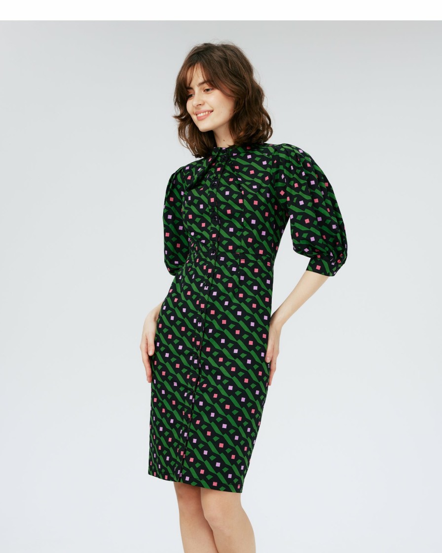 Diane von Furstenberg Knee Length Dresses | Perla Dress