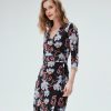 Diane von Furstenberg Short Dresses | Julian Silk Jersey Wrap Dress