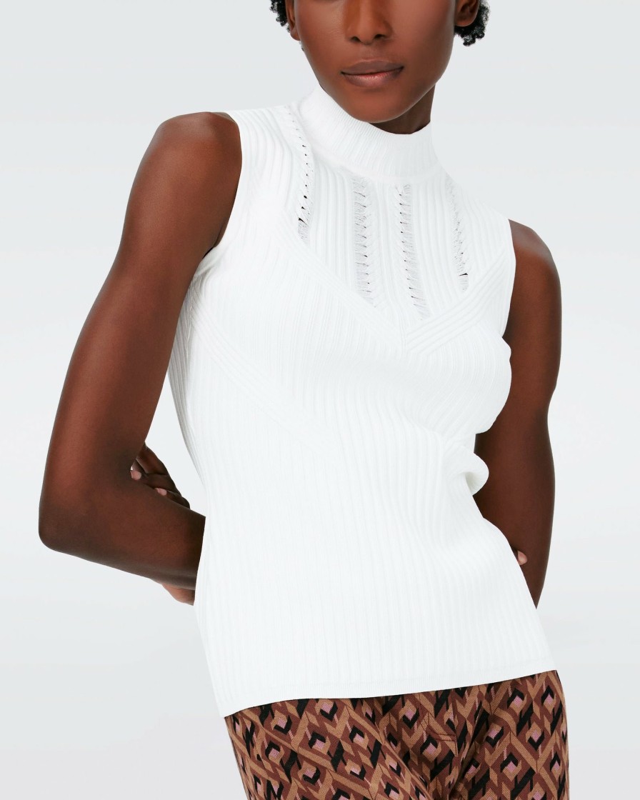 Diane von Furstenberg All Separates | Viviane Knit Top