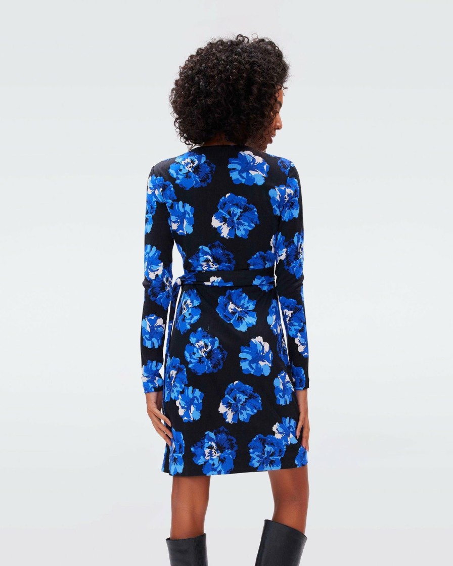 Diane von Furstenberg Short Dresses | Julian Silk Jersey Wrap Dress