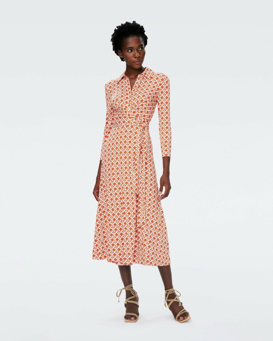 Diane von Furstenberg Midi Dresses | Sana Wrap Dress