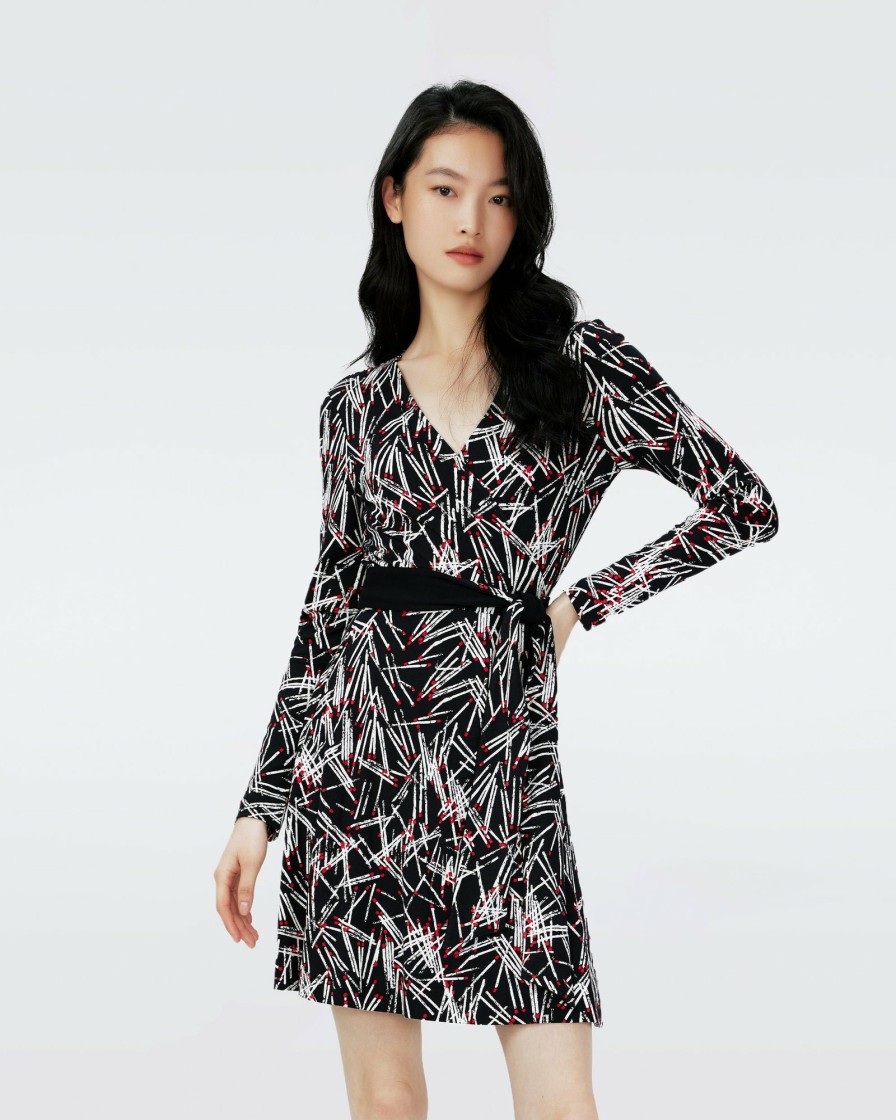 Diane von Furstenberg Short Dresses | Dvf Demetria Wrap Dress In Matches