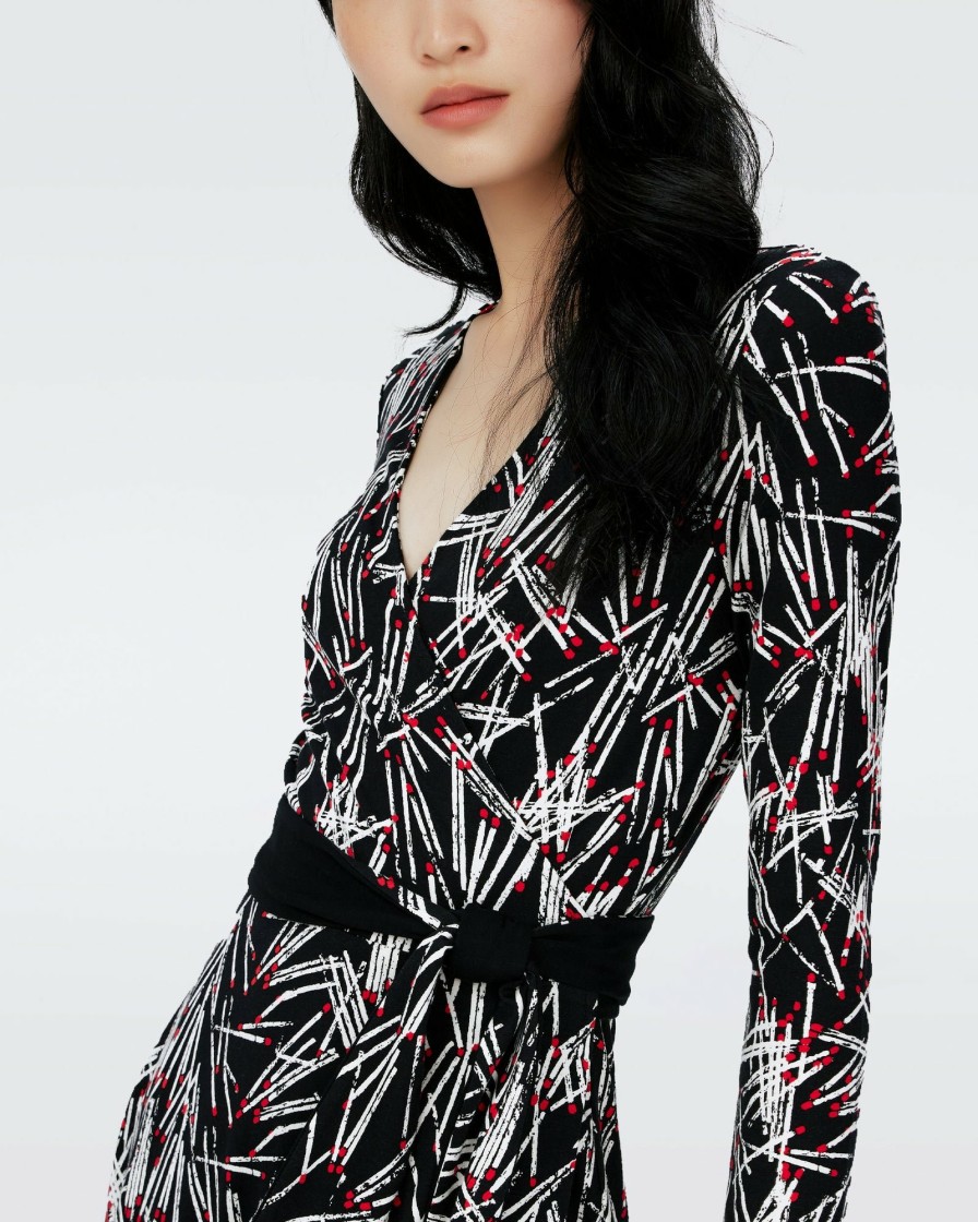 Diane von Furstenberg Short Dresses | Dvf Demetria Wrap Dress In Matches