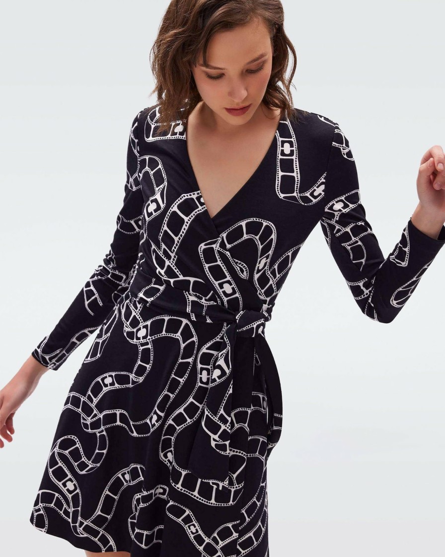 Diane von Furstenberg Short Dresses | Demetria Wrap Dress