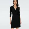 Diane von Furstenberg Short Dresses | Jeanne Silk Jersey Wrap Dress