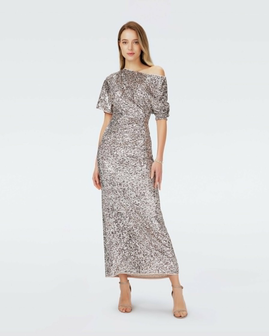 Diane von Furstenberg Maxi Dresses | Wittrock Sequin Dress