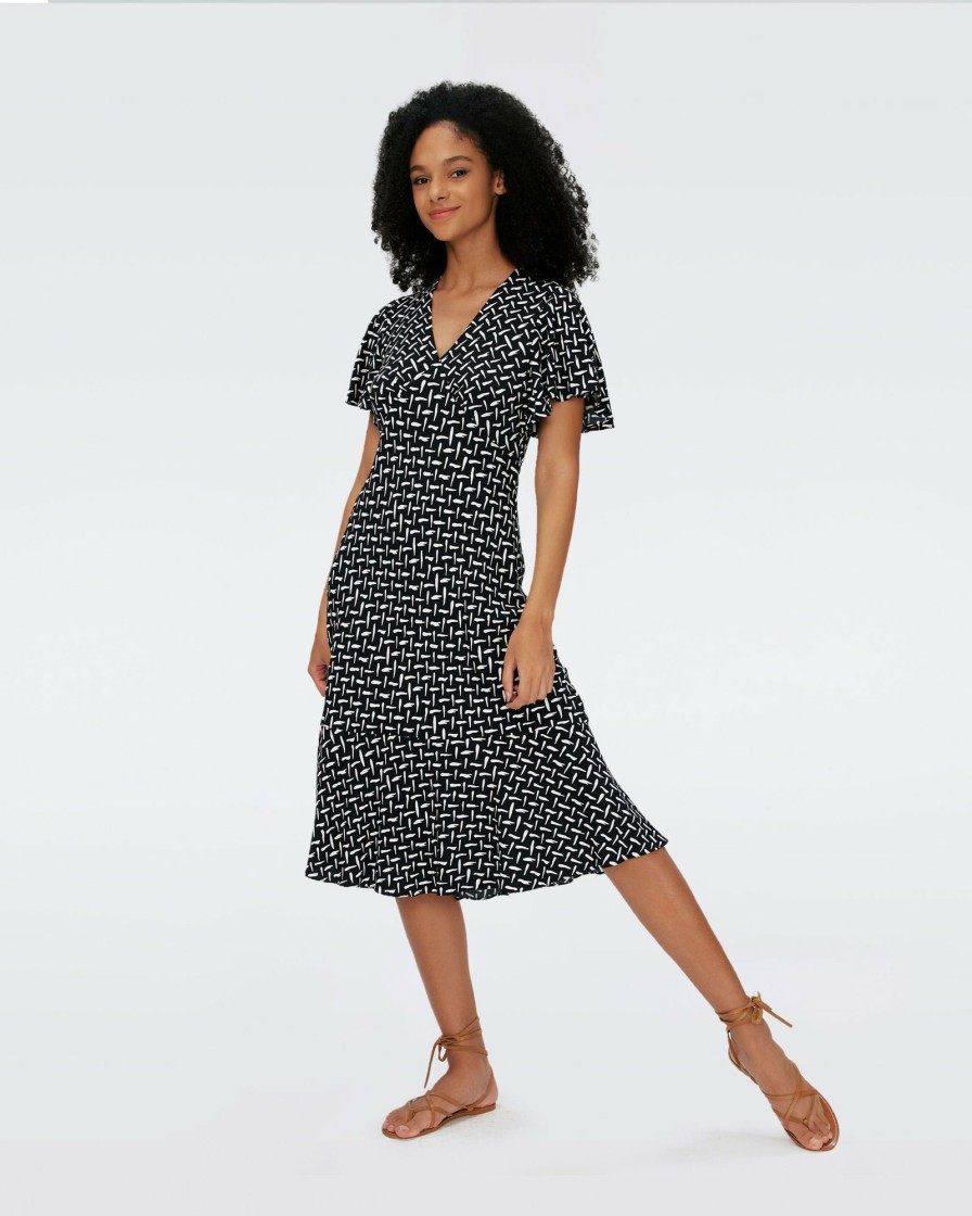 Diane von Furstenberg Knee Length Dresses | Cecelia Dress