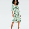 Diane von Furstenberg Midi Dresses | Eloise Faux Wrap Midi Dress