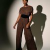 Diane von Furstenberg Mesh Shop | Andra Mesh Jumpsuit