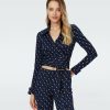 Diane von Furstenberg All Separates | Dvf Bobbie Two Top In Tarot Maze Ocean Blue